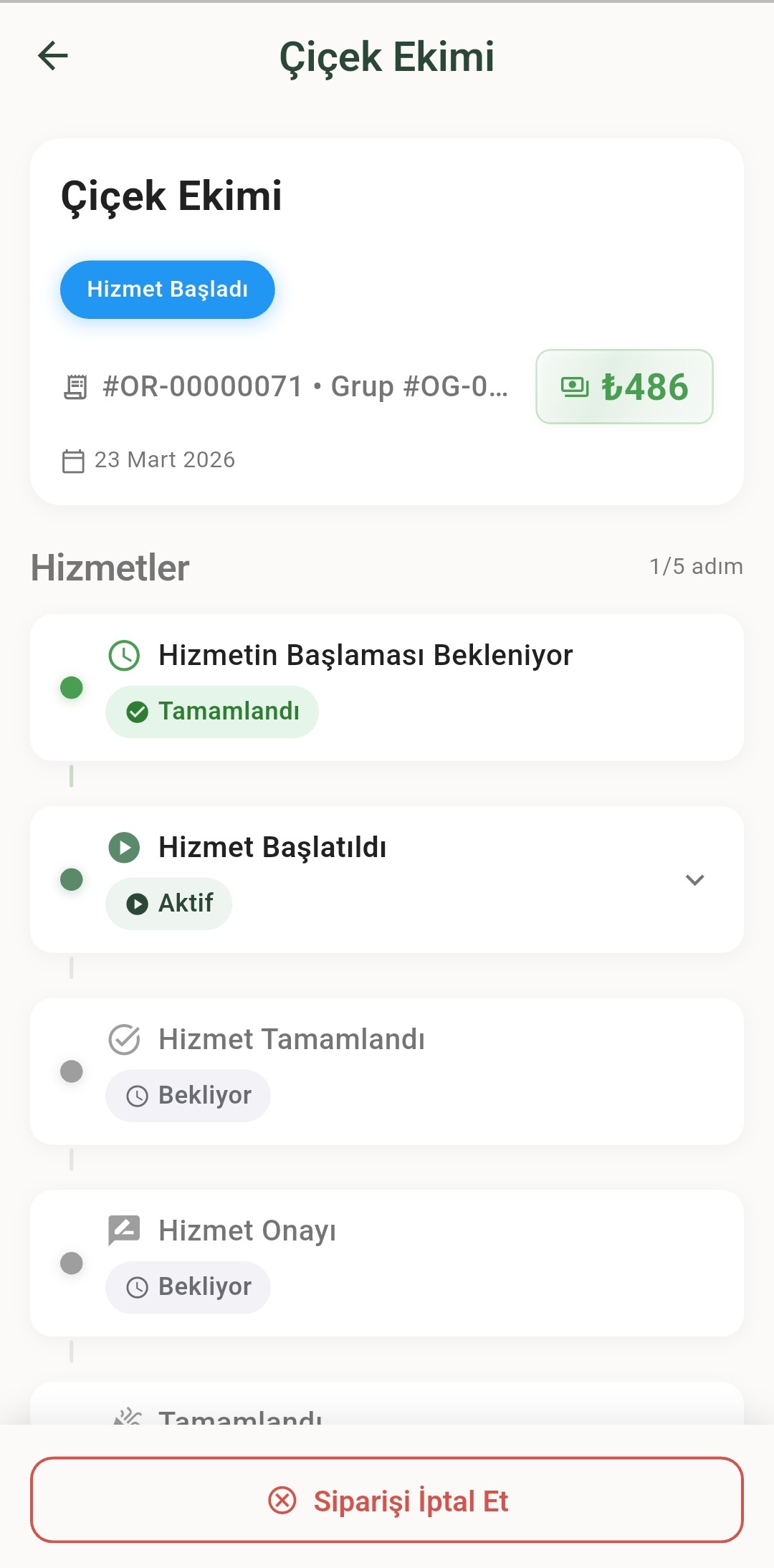 Süreci Takip Edin